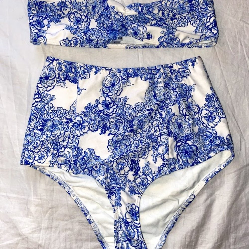 COPY - American Apparel High Waist Bandeau Swim